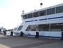 Rügen - Fahrgastschiff im Schaproder Hafen