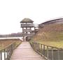 slawische Fluchtburg im 9. und 10. Jahrh.(Nachbau in Groß Raden bei Sternberg in Mecklenburg)