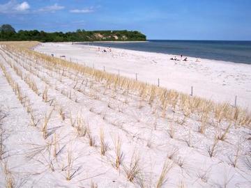 Rügen - Strand von Lobbe in Richtung Landzunge Lobber Ort