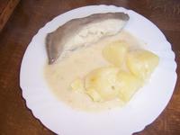 Rügen - gekochter Heilbutt