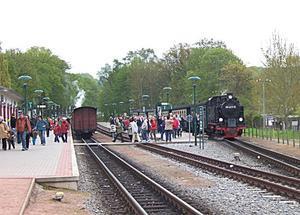 Rügen / "Kleinbahnhof" Binz Ost