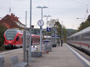 Rügen - "Großbahnhof" in Binz