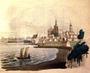 Stralsund - Stadtbild um 1815 (Kultur-Historisches-Museum-Stralsund)